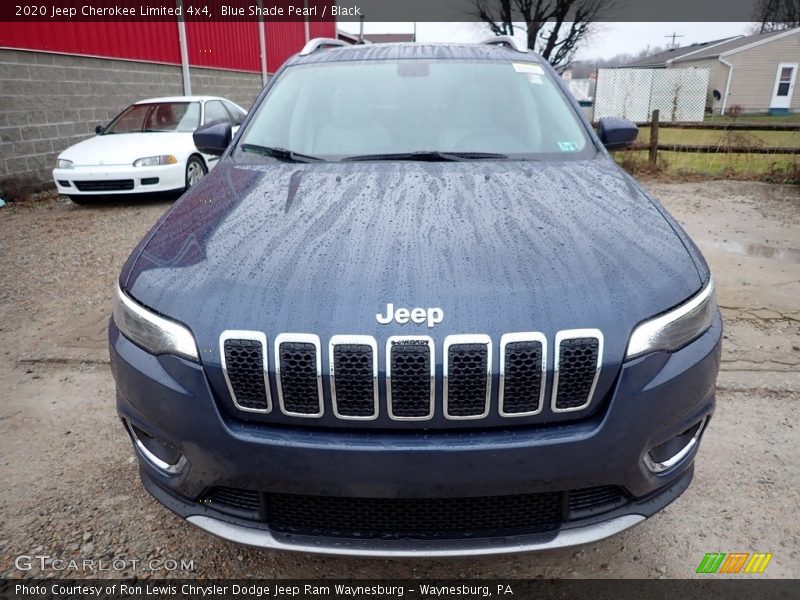 Blue Shade Pearl / Black 2020 Jeep Cherokee Limited 4x4