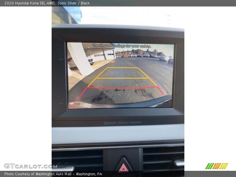 Sonic Silver / Black 2020 Hyundai Kona SEL AWD