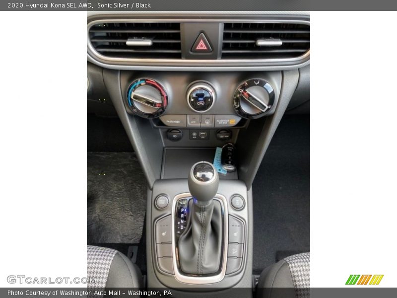 Sonic Silver / Black 2020 Hyundai Kona SEL AWD