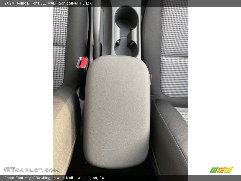 Sonic Silver / Black 2020 Hyundai Kona SEL AWD