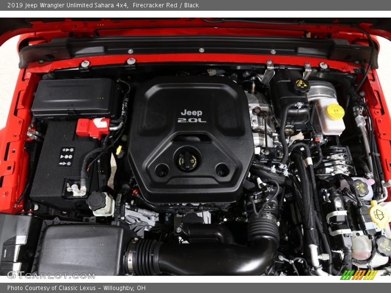 Firecracker Red / Black 2019 Jeep Wrangler Unlimited Sahara 4x4