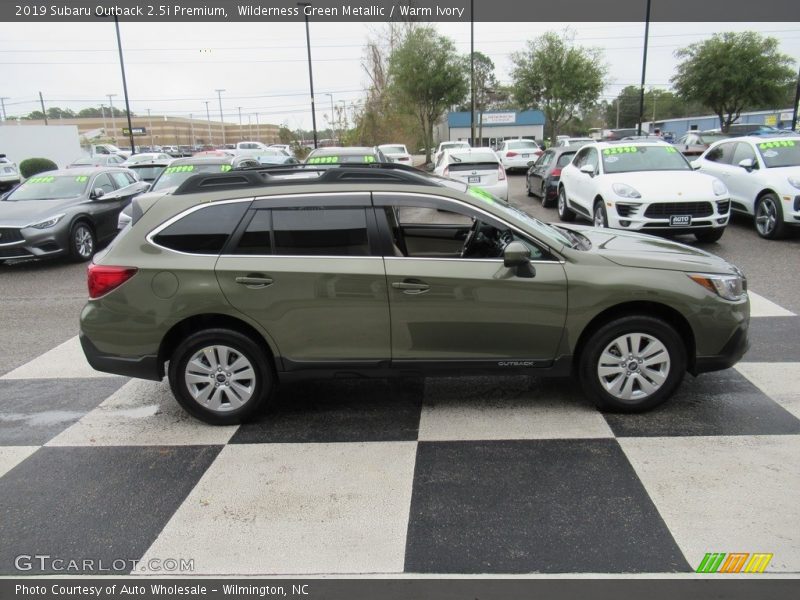 Wilderness Green Metallic / Warm Ivory 2019 Subaru Outback 2.5i Premium