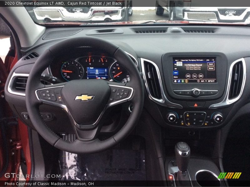 Cajun Red Tintcoat / Jet Black 2020 Chevrolet Equinox LT AWD