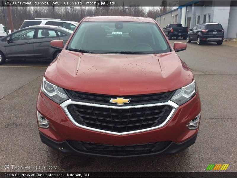 Cajun Red Tintcoat / Jet Black 2020 Chevrolet Equinox LT AWD