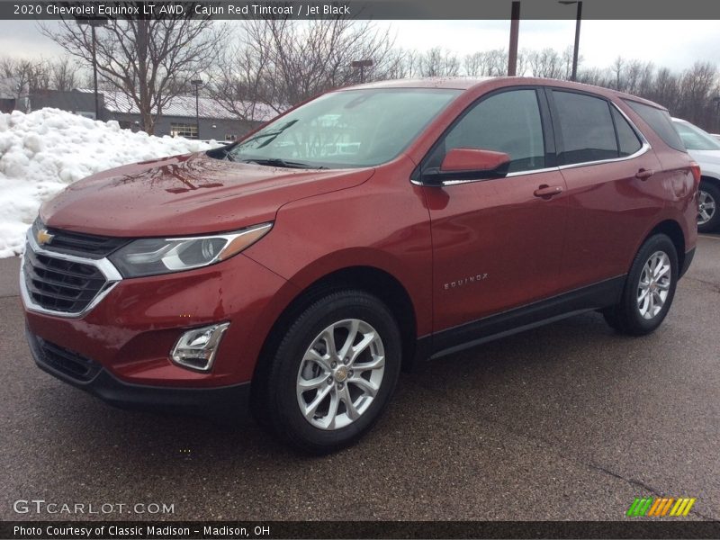 Cajun Red Tintcoat / Jet Black 2020 Chevrolet Equinox LT AWD