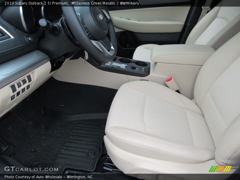 Wilderness Green Metallic / Warm Ivory 2019 Subaru Outback 2.5i Premium