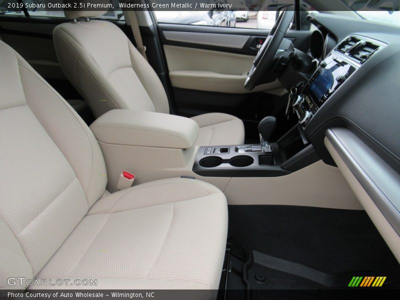 Wilderness Green Metallic / Warm Ivory 2019 Subaru Outback 2.5i Premium