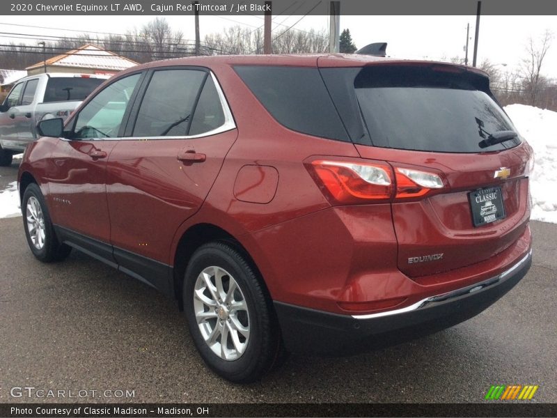 Cajun Red Tintcoat / Jet Black 2020 Chevrolet Equinox LT AWD
