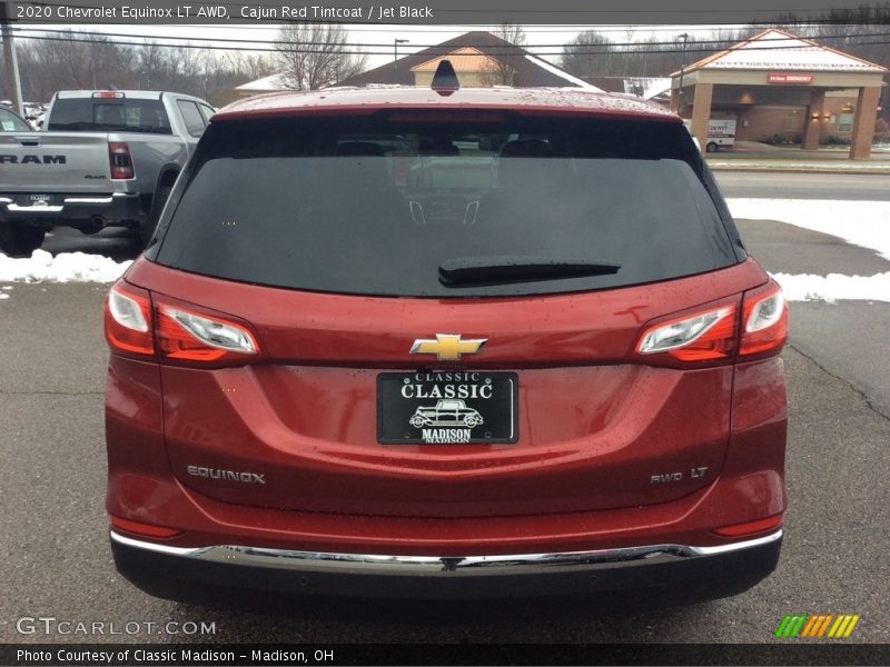 Cajun Red Tintcoat / Jet Black 2020 Chevrolet Equinox LT AWD