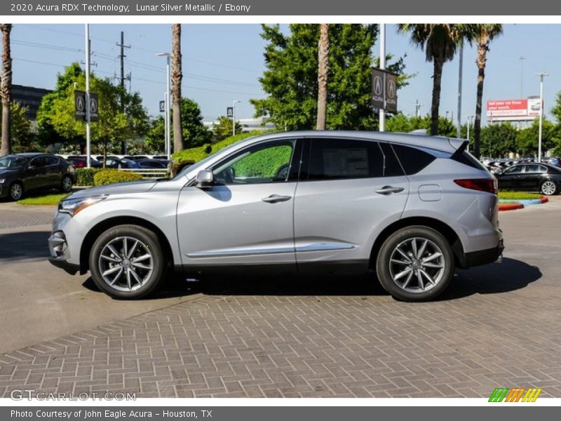 Lunar Silver Metallic / Ebony 2020 Acura RDX Technology