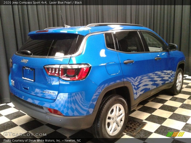 Laser Blue Pearl / Black 2020 Jeep Compass Sport 4x4