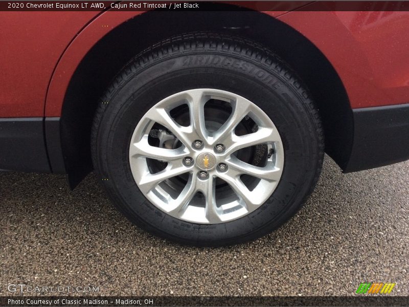 Cajun Red Tintcoat / Jet Black 2020 Chevrolet Equinox LT AWD