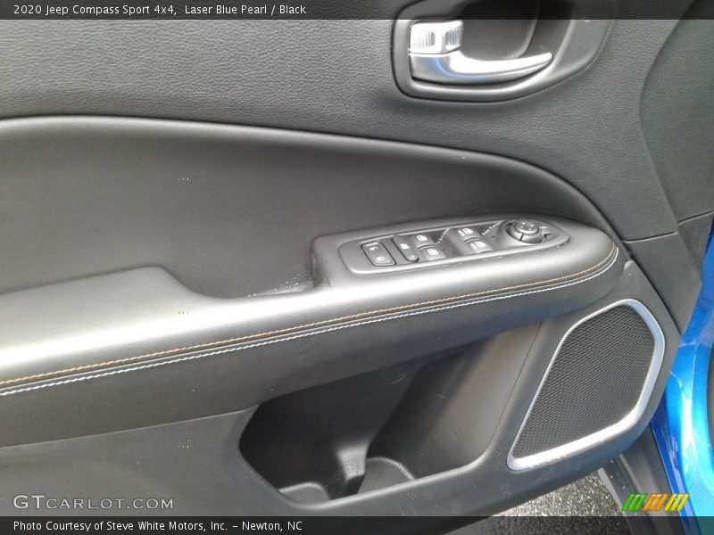 Laser Blue Pearl / Black 2020 Jeep Compass Sport 4x4