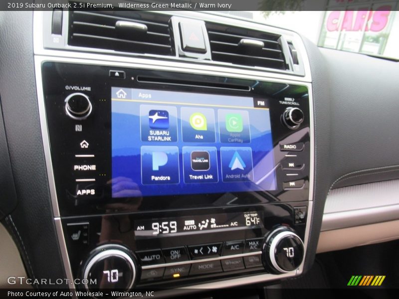 Wilderness Green Metallic / Warm Ivory 2019 Subaru Outback 2.5i Premium