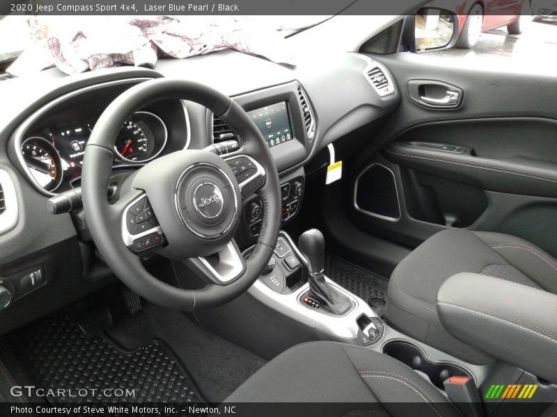 Laser Blue Pearl / Black 2020 Jeep Compass Sport 4x4
