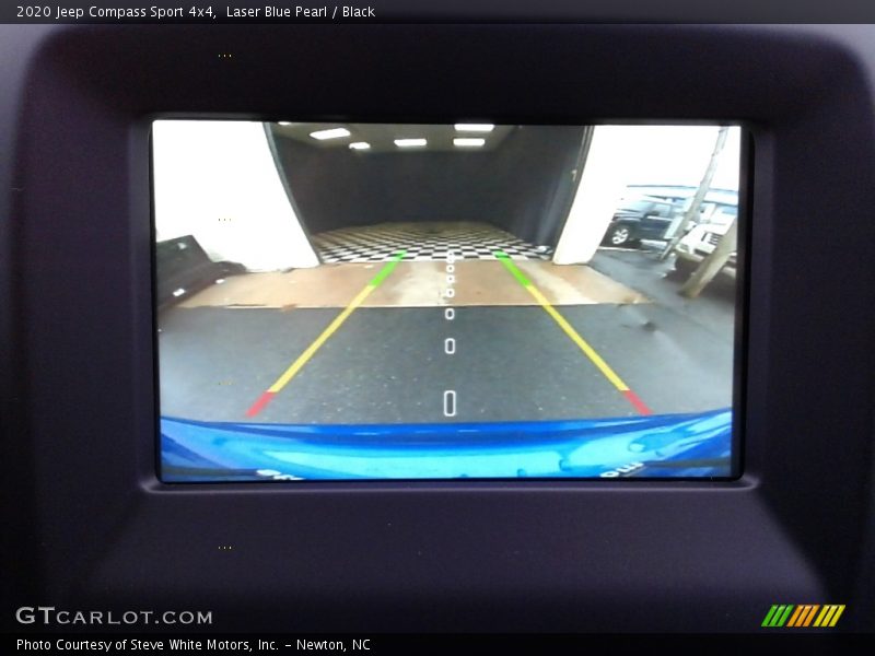 Laser Blue Pearl / Black 2020 Jeep Compass Sport 4x4