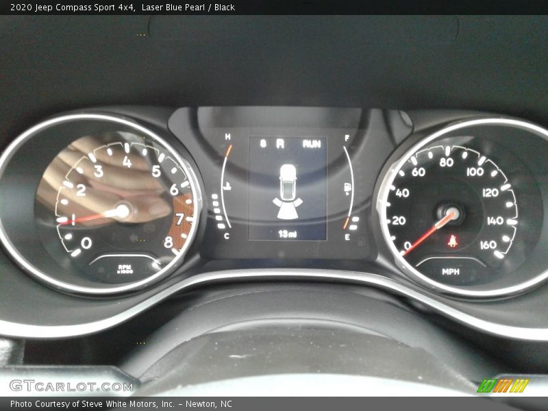 Laser Blue Pearl / Black 2020 Jeep Compass Sport 4x4