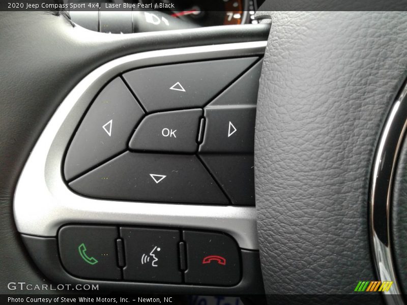 Laser Blue Pearl / Black 2020 Jeep Compass Sport 4x4