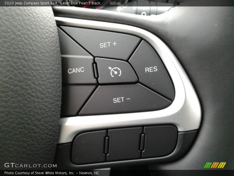 Laser Blue Pearl / Black 2020 Jeep Compass Sport 4x4