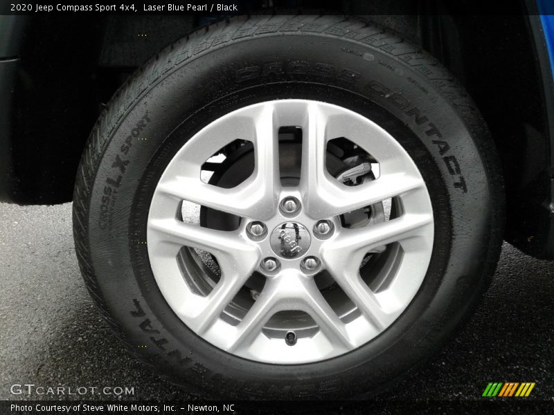 Laser Blue Pearl / Black 2020 Jeep Compass Sport 4x4