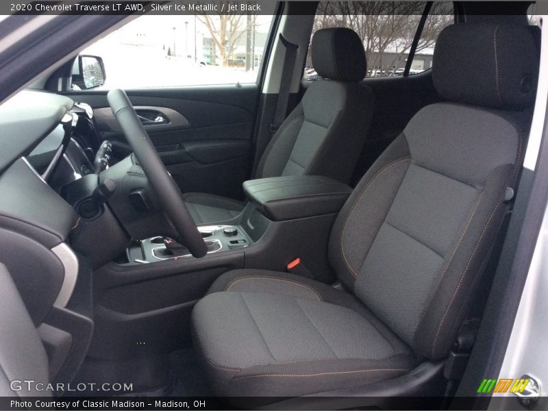 Silver Ice Metallic / Jet Black 2020 Chevrolet Traverse LT AWD