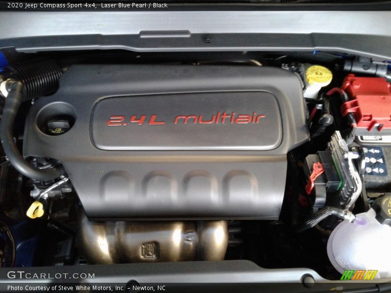 Laser Blue Pearl / Black 2020 Jeep Compass Sport 4x4