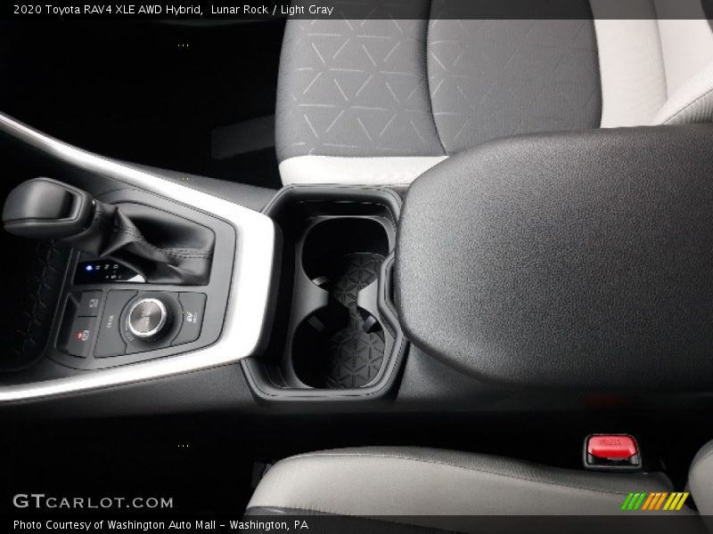 Lunar Rock / Light Gray 2020 Toyota RAV4 XLE AWD Hybrid