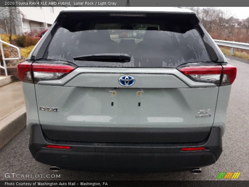 Lunar Rock / Light Gray 2020 Toyota RAV4 XLE AWD Hybrid