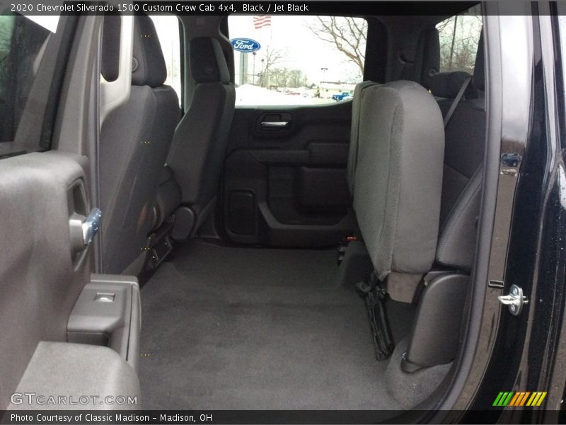 Black / Jet Black 2020 Chevrolet Silverado 1500 Custom Crew Cab 4x4