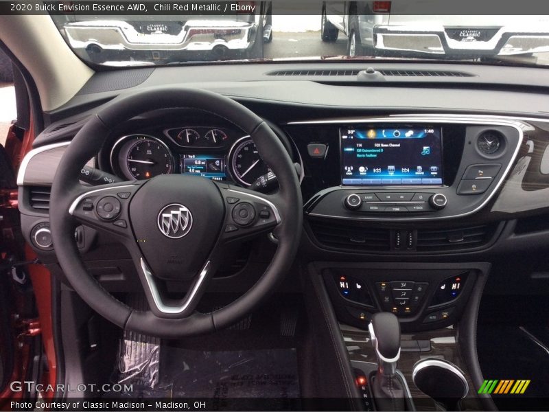 Chili Red Metallic / Ebony 2020 Buick Envision Essence AWD