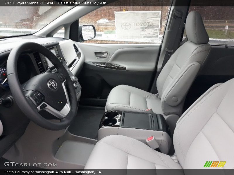 Celestial Silver Metallic / Ash 2020 Toyota Sienna XLE AWD