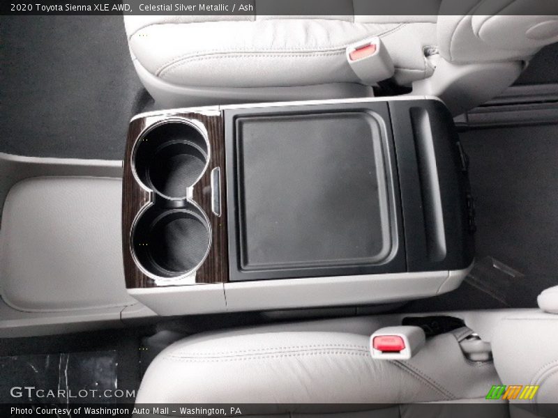Celestial Silver Metallic / Ash 2020 Toyota Sienna XLE AWD