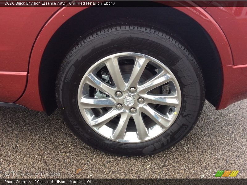 Chili Red Metallic / Ebony 2020 Buick Envision Essence AWD