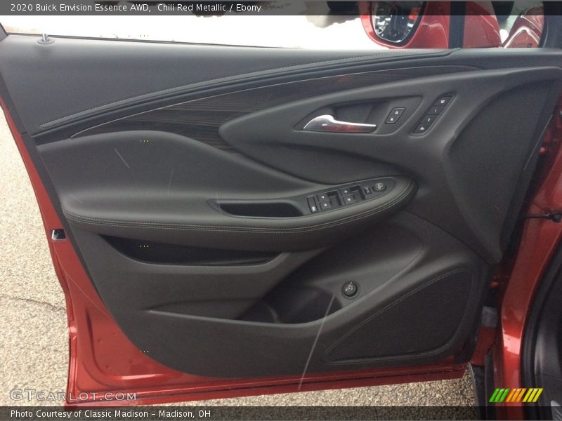 Chili Red Metallic / Ebony 2020 Buick Envision Essence AWD