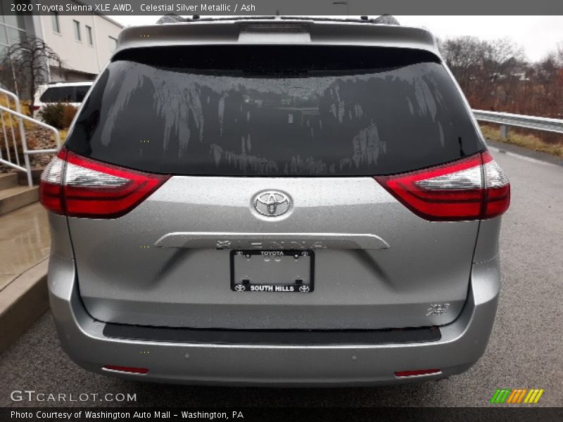 Celestial Silver Metallic / Ash 2020 Toyota Sienna XLE AWD