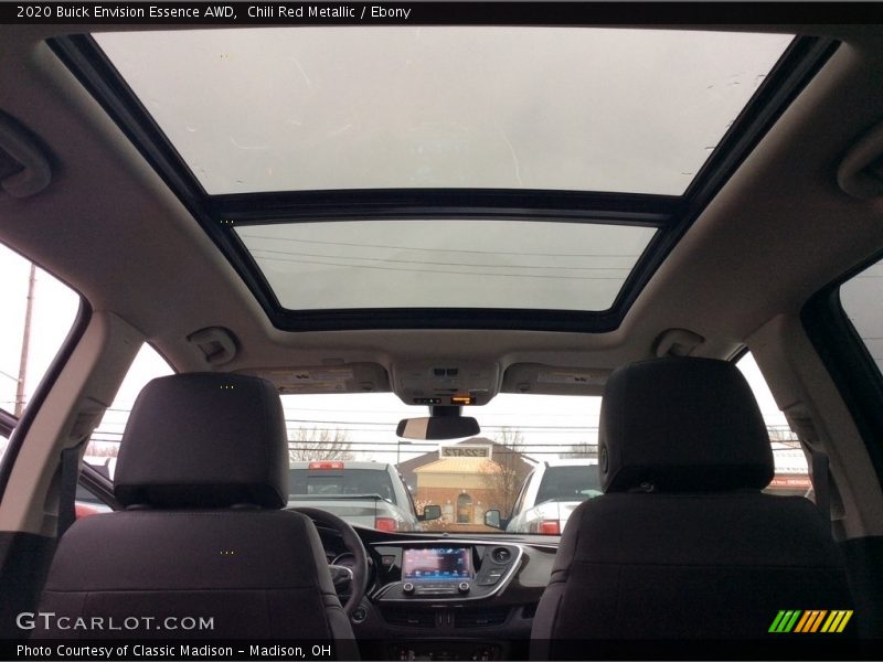 Chili Red Metallic / Ebony 2020 Buick Envision Essence AWD