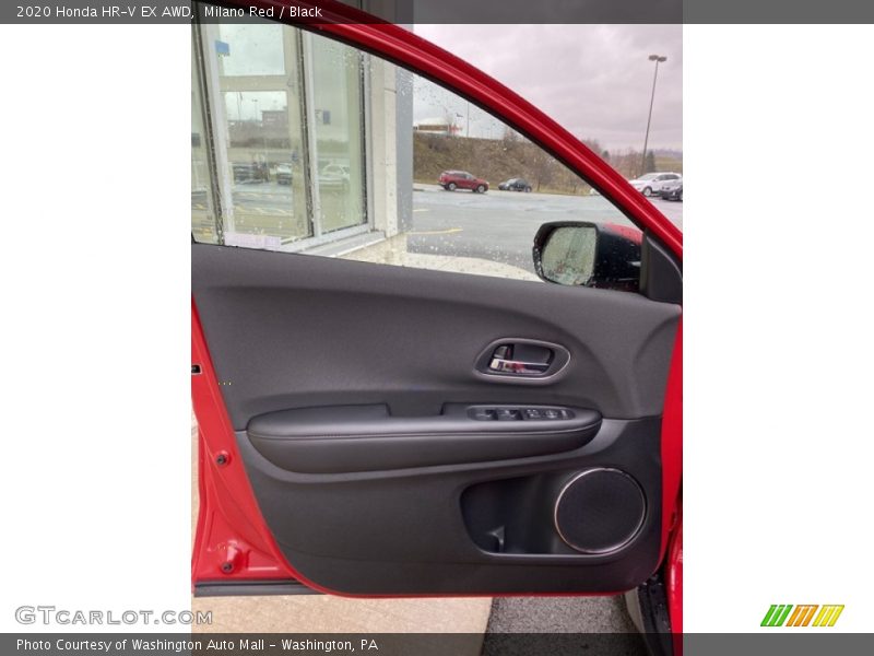 Milano Red / Black 2020 Honda HR-V EX AWD