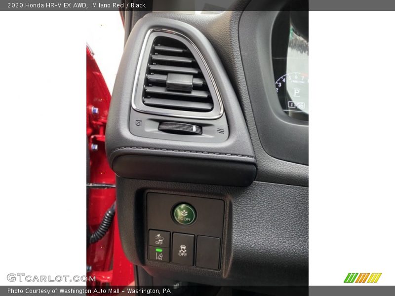 Milano Red / Black 2020 Honda HR-V EX AWD