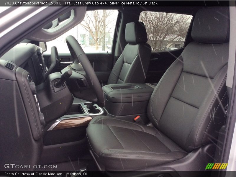 Silver Ice Metallic / Jet Black 2020 Chevrolet Silverado 1500 LT Trail Boss Crew Cab 4x4