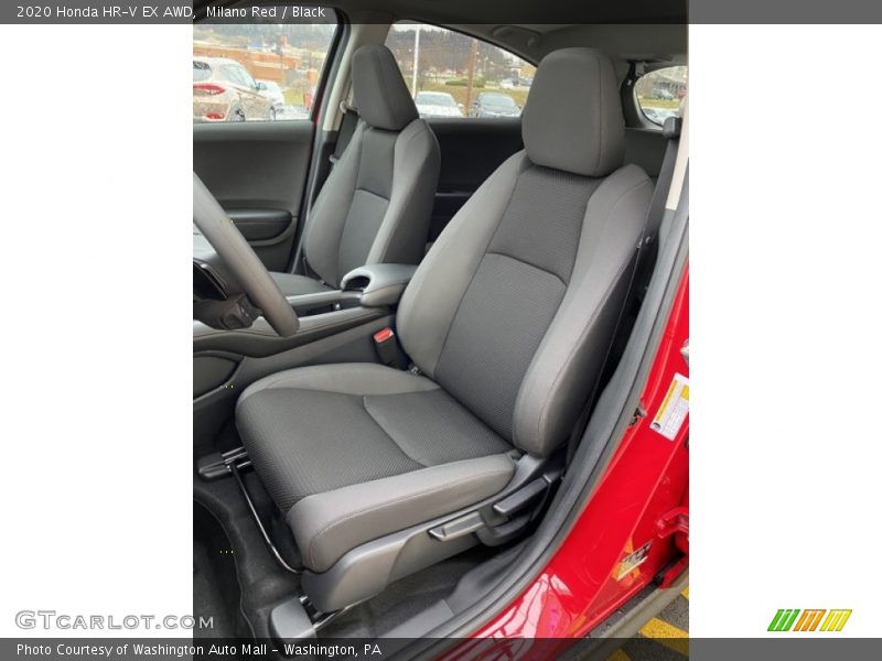 Milano Red / Black 2020 Honda HR-V EX AWD