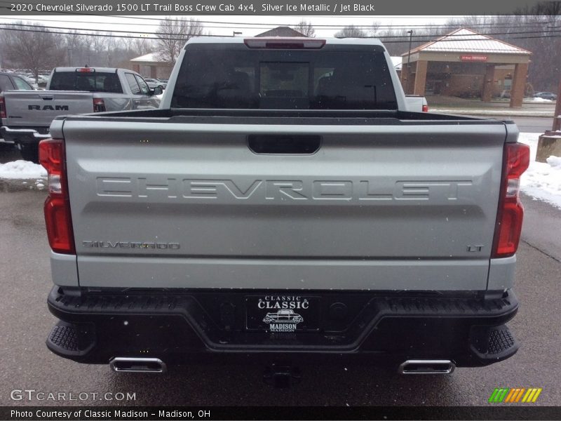 Silver Ice Metallic / Jet Black 2020 Chevrolet Silverado 1500 LT Trail Boss Crew Cab 4x4