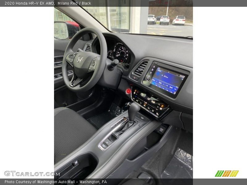 Milano Red / Black 2020 Honda HR-V EX AWD