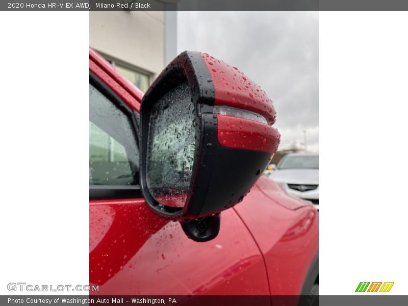 Milano Red / Black 2020 Honda HR-V EX AWD