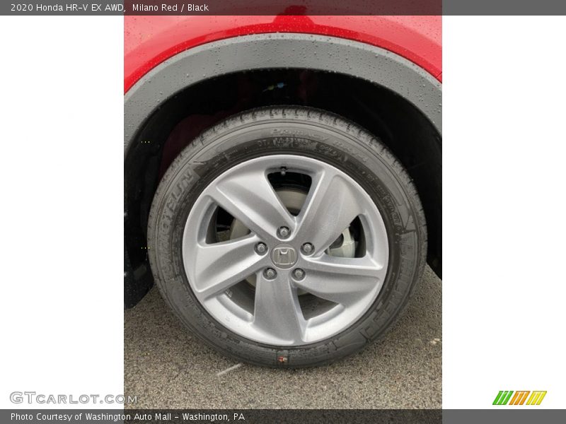 Milano Red / Black 2020 Honda HR-V EX AWD