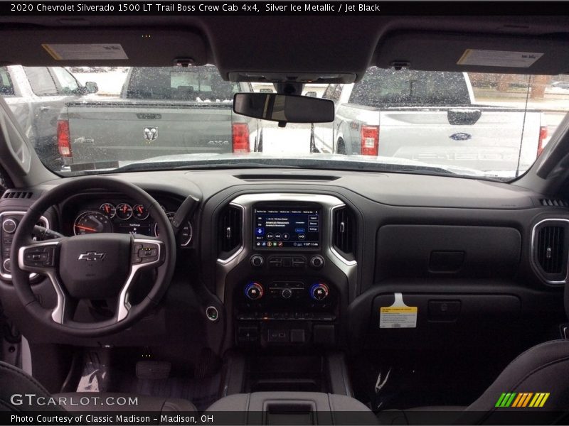 Silver Ice Metallic / Jet Black 2020 Chevrolet Silverado 1500 LT Trail Boss Crew Cab 4x4