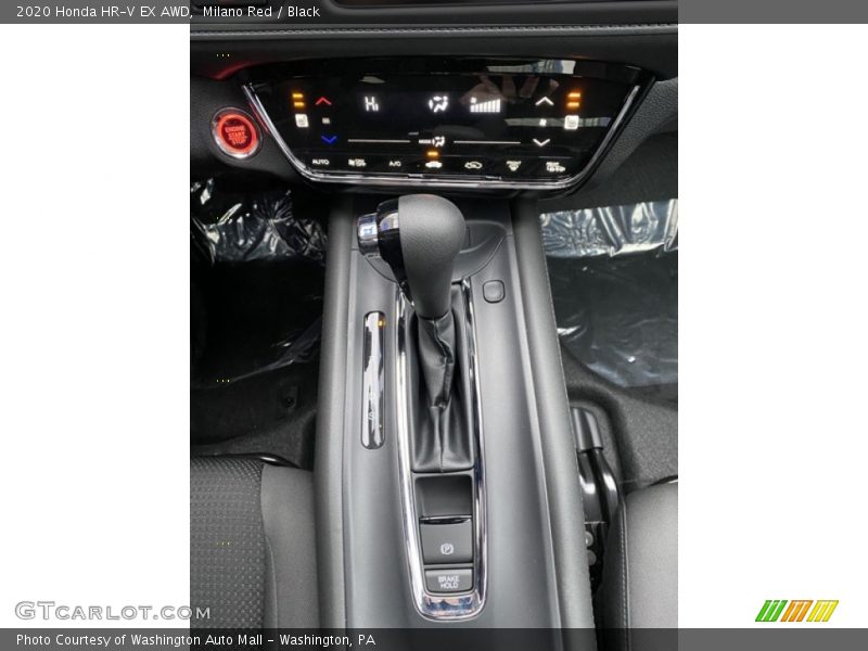 Milano Red / Black 2020 Honda HR-V EX AWD
