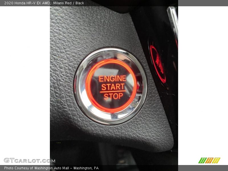 Milano Red / Black 2020 Honda HR-V EX AWD