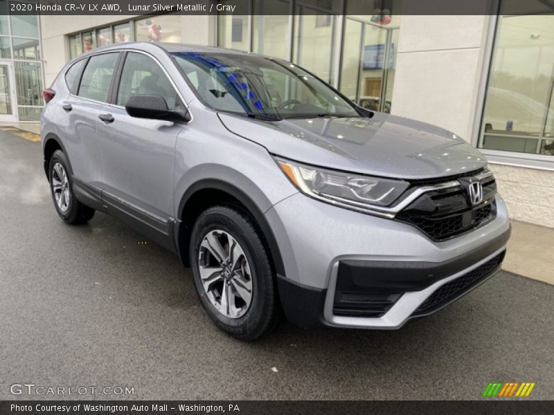 Lunar Silver Metallic / Gray 2020 Honda CR-V LX AWD