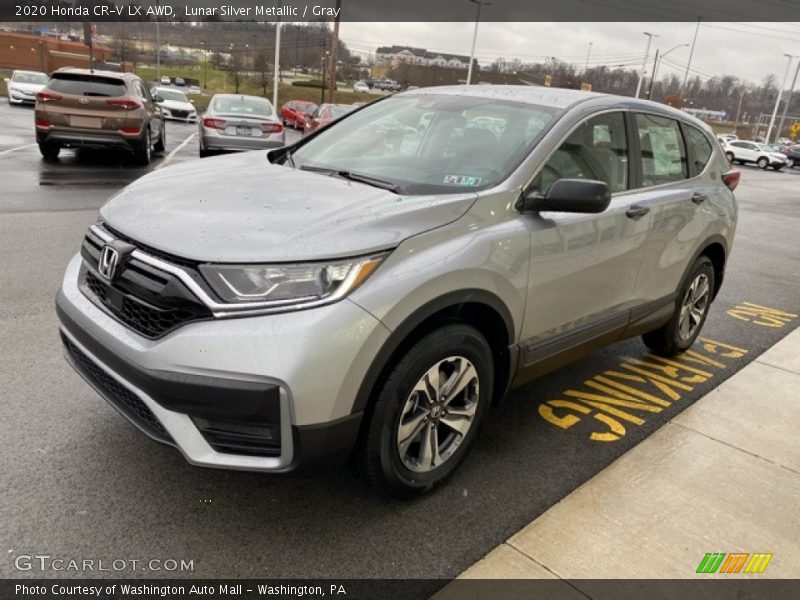 Lunar Silver Metallic / Gray 2020 Honda CR-V LX AWD