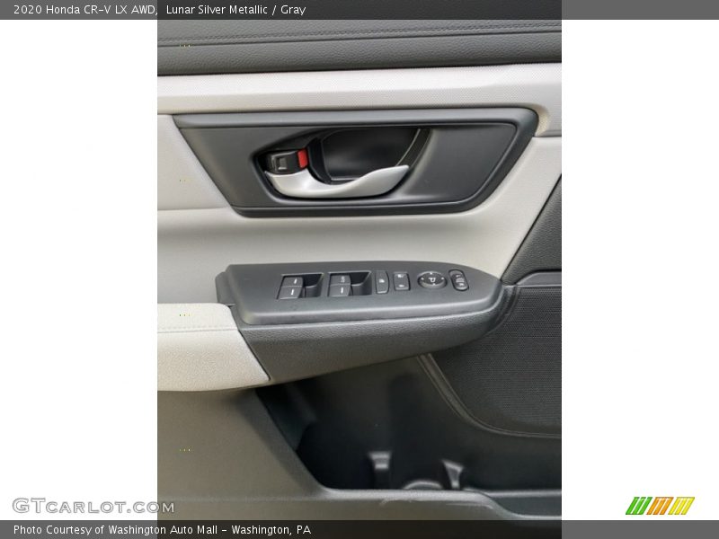 Lunar Silver Metallic / Gray 2020 Honda CR-V LX AWD